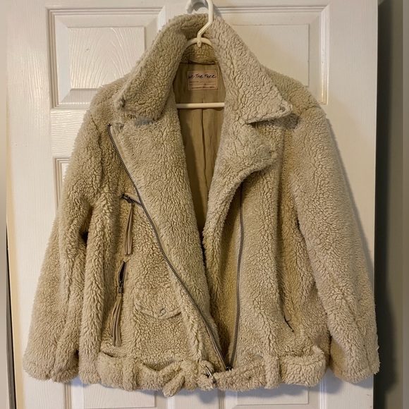 Free People So Cozy Slouchy Moto Jacket - Picture 3 of 14
